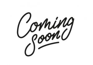 Coming soon. Lettering Coming soon for promotion, advertisement, sale, marketing.